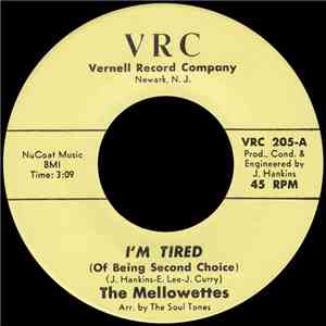The Mellowettes - I'm Tired (Of Being Second Choice)
