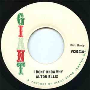 Alton Ellis - I Dont Know Why