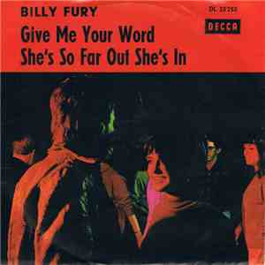 Billy Fury - Give Me Your Word