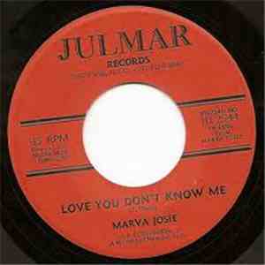 Marva Josie - Love You Don't Know Me / Lollipop