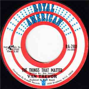 Van Trevor - The Things That Matter