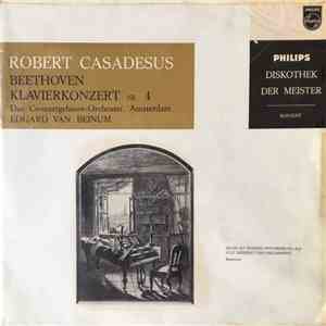 Beethoven - Robert Casadesus - Das Concertgebouw-Orchester, Eduard van Beinum - Klavierkonzert Nr. 4