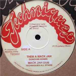 Donovan Adams / Marvin Brooks - Them A Mack Jah / Cheer Up Blackman