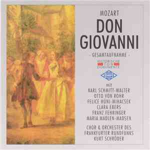 Mozart, Schröder - Don Giovanni | Gesamtaufnahme Frankfurt 1948