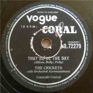 The Crickets  - That'll Be The Day / I'm Lookin' For Someone To Love
