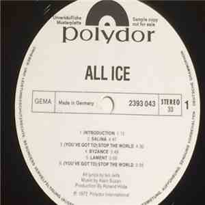 Alice  - All Ice