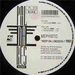 Mephisto - Keep On (Groovin) (Remixes)