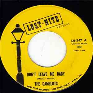 The Camelots - Don't Leave Me Baby / The Letter