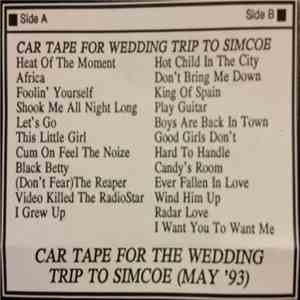 Various - Car Tape For The Wedding Trip To Simcoe