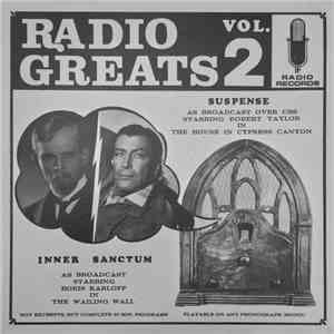 Boris Karloff, Robert Taylor  - Radio Greats Volume 2