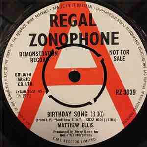 Matthew Ellis - Birthday Song