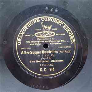 The Bohemian Orchestra - After Supper Quadrilles