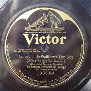 The Benson Orchestra Of Chicago / Philip Spitalny And His Orchestra - Lonely Little Wallflow'r / Worryin' Blues
