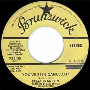 Erma Franklin - Saving My Love For You/You've Been Cancelled