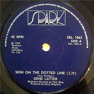 Gene Latter - Sign On The Dotted Line