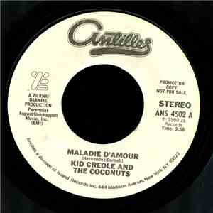 Kid Creole And The Coconuts - Maladie D'Amour / Adnaloy