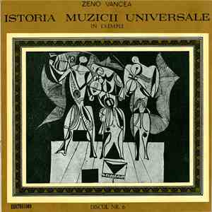 Zeno Vancea - Istoria Muzicii Universale În Exemple - Discul Nr. 6 (Georg Friedrich Händel)