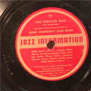 Bunk Johnson's Jazz Band - The Thriller Rag / When I Leave The World Behind