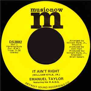 Emanuel Taylor - It Ain't Right
