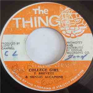 T. Brevett & Dennis Alcapone / Glen Adams, Reggae Crusaders - College Girl / Weary Version 4