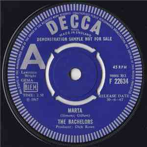 The Bachelors - Marta / My World (Il Mondo)