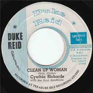 Cynthia Richards With The Soul Syndicate - Clean Up Woman / Jungle Fever