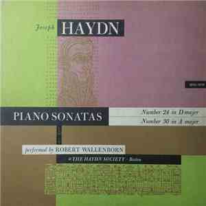 Joseph Haydn, Robert Wallenborn - Piano Sonatas - N°24 &3 0