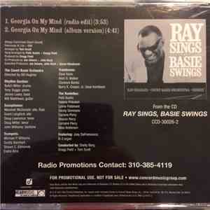 Ray Charles + The Count Basie Orchestra - Georgia On My Mind