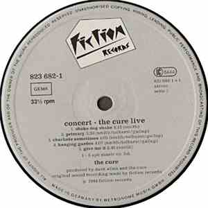 The Cure - Concert - The Cure Live