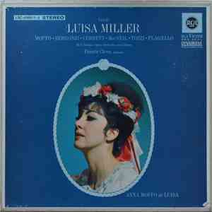 Verdi, Moffo, Bergonzi, Verrett, MacNeil, Tozzi, Flagello, RCA Italiana Opera Orchestra And Chorus, Fausto Cleva - Luisa Miller