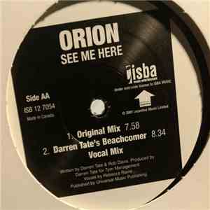 Genius Cru / Orion - Boom Selection / See Me Here