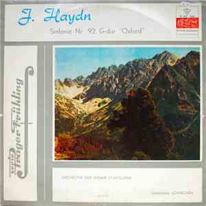 Joseph Haydn - Orchester Der Wiener Staatsoper / Hermann Scherchen - Sinfonie Nr. 92 G-dur "Oxford"