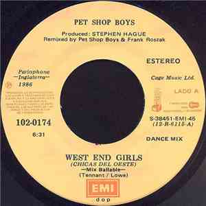 Pet Shop Boys - West End Girls = Chicas Del Oeste
