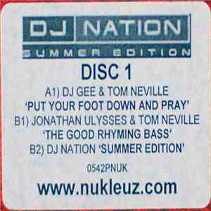 Various - DJ Nation Summer Edition Disc 1