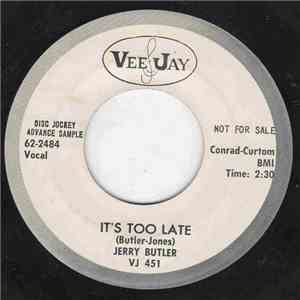 Jerry Butler - Make It Easy On Yourself / It's Too Late