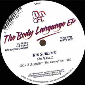 Kid Sublime - The Body Language EP