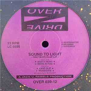 Sound To Light - Only Boys Club E.P.
