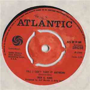 Ben E. King - Till I Can't Take It Anymore