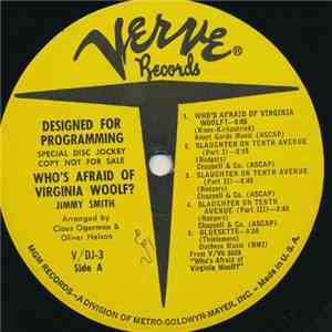 Jimmy Smith - Who's Afraid Of Virginia Woolf?