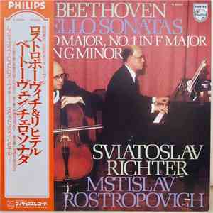 Beethoven - Mstislav Rostropovich, Sviatoslav Richter - Cello Sonatas No.5 In D Maj, No.1 In F Maj, No.2 In G Min