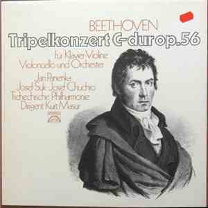 Beethoven, Jan Panenka, Josef Suk, Josef Chuchro, Tschechische Philharmonie, Kurt Masur - Tripelkonzert C-dur Op. 56 Für Klavier Violine Violoncello Und Orchester