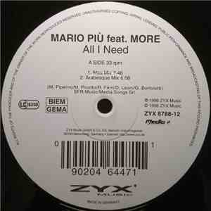 Mario Più Feat. More  - All I Need
