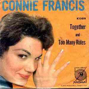 Connie Francis - Together / Too Many Rules