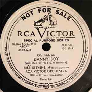 Risë Stevens, RCA Victor Orchestra / Leopold Stokowski And His Symphony Orchestra - Danny Boy / Country Gardens