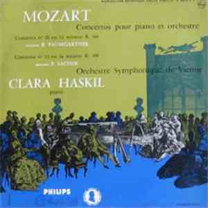 Mozart - Orchestre Symphonique De Vienne, Bernhard Paumgartner, Paul Sacher, Clara Haskil - Concertos Pour Piano Et Orchestre
