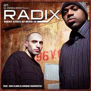 RADIx - The Right State Of Mind EP