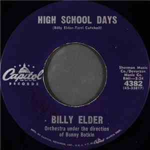 Billy Elder - High School Days / How Lonely Am I