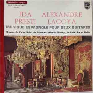 Ida Presti - Alexandre Lagoya - Musique Espagnole Pour Deux Guitares
