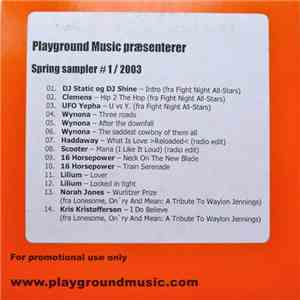 Various - Playground Music Præsenterer Spring Sampler #1/2003