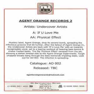 Undercover Artists - If U Love Me / Physical Effects